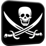 the pirate flag live wallpaper android application logo